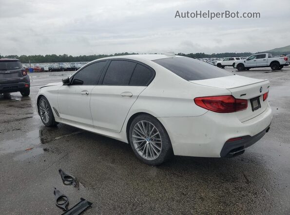 WBAJS7C03LBN96746 2020 BMW M5 White Trasero izquierdo