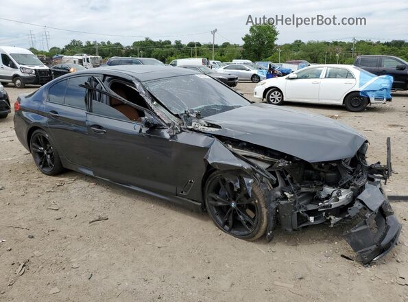 WBAJS7C08LCE26055 2020 BMW M5 Black წინა მარჯვენა