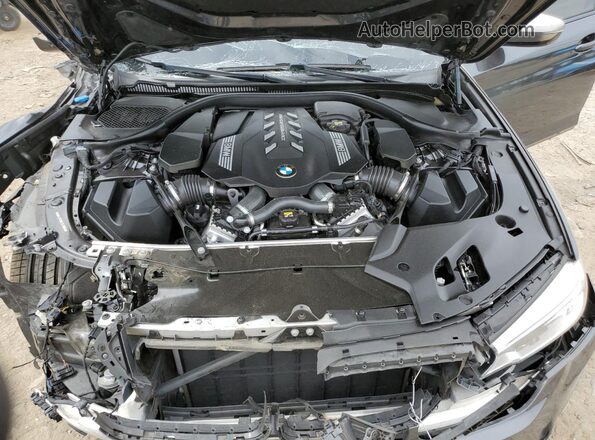 WBAJS7C08LCE26055 2020 BMW M5 Black უკანა სალონის ხედი