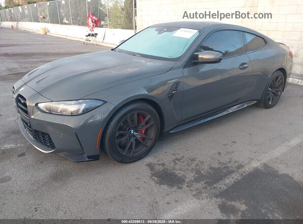 WBS13HK08SCU69516 2025 BMW M4 Серый Передняя левая четверть