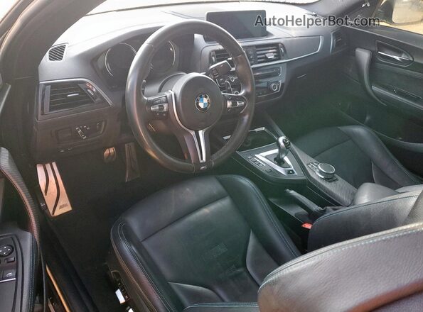WBS2U7C05L7E57041 2020 BMW M2 White Widok deski rozdzielczej