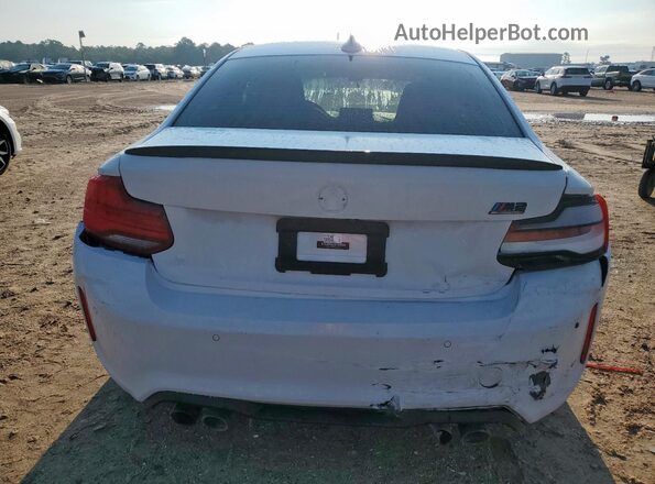 WBS2U7C05L7E57041 2020 BMW M2 White Widok z tyłu