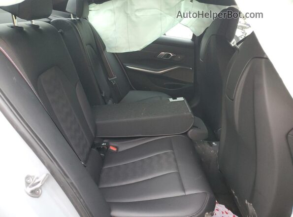 WBS33AY00MFL54868 2021 BMW M3 Gray უკანა სავარძლების ხედი