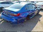 2022 Bmw M3 Competition Blue vin: WBS33AY09NFL93279