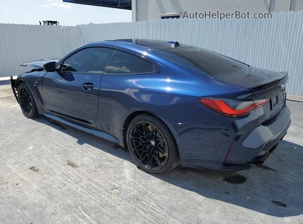 WBS33AZ0XRCN89432 2024 BMW M4 Blue უკანა მარცხენა