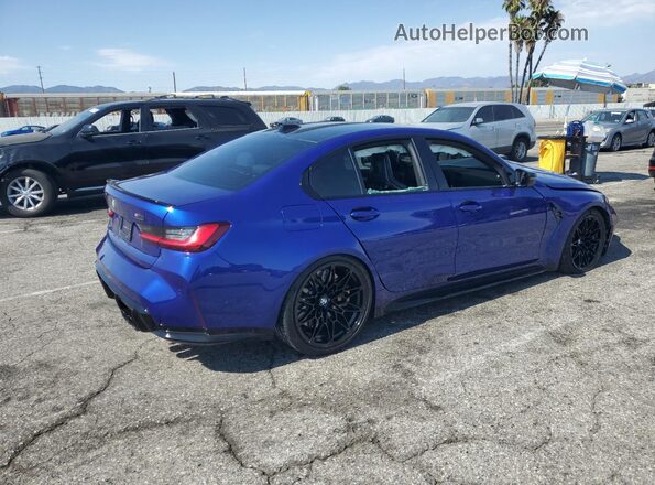 WBS33HJ09SFU59165 2025 BMW M3 Blue Հետևի աջ