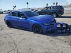 2025 Bmw M3 Competition Blue vin: WBS33HJ09SFU59165