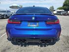 2025 Bmw M3 Competition Blue vin: WBS33HJ09SFU59165