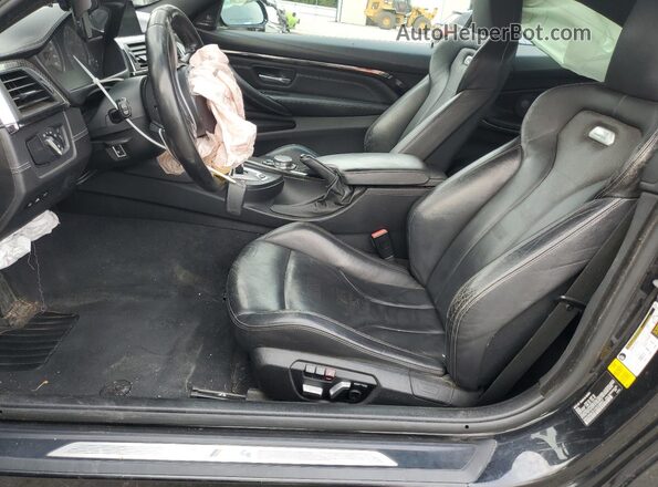 WBS3R9C51GK338657 2016 BMW M4 Черный Вид салона спереди