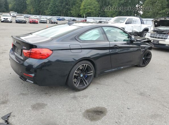 WBS3R9C51GK338657 2016 BMW M4 Черный Задняя правая четверть