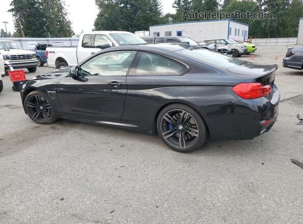 WBS3R9C51GK338657 2016 BMW M4 Черный Задняя левая четверть