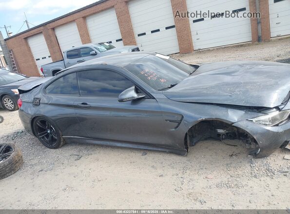 WBS3R9C5XGK338771 2016 BMW M4 Серый Вид задней части салона