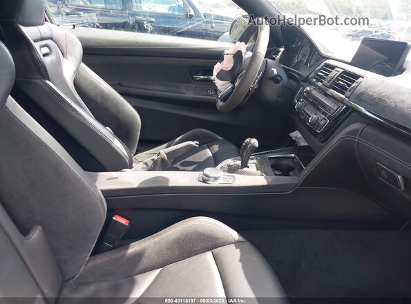WBS3S7C08LFH07792 2020 BMW M4 Синий Вид салона спереди
