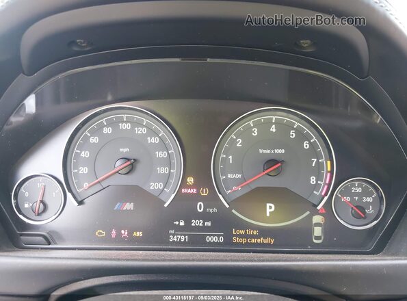 WBS3S7C08LFH07792 2020 BMW M4 Синий Вид задних сидений