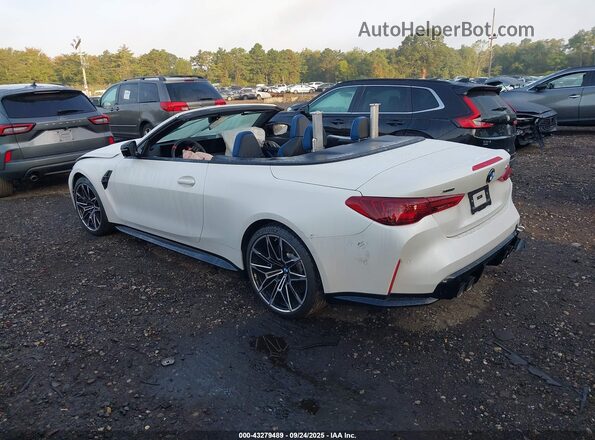 WBS43BA02TCV16536 2026 BMW M4 Белый Задняя левая четверть