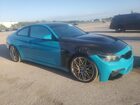 2018 Bmw M4 Синий vin: WBS4Y9C58JAC87410
