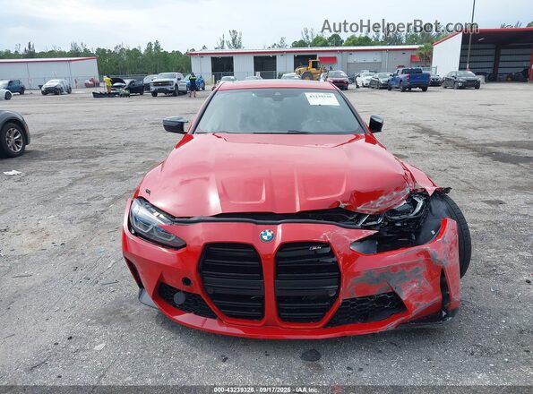 WBS53AZ0XMCG28895 2021 BMW M4 Красный Вид щитка приборов