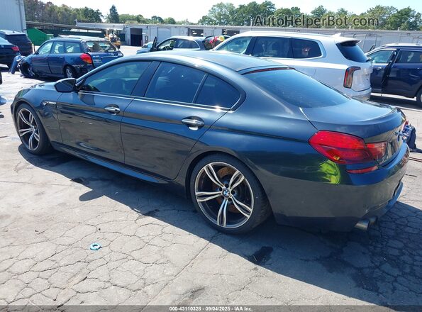 WBS6E9C59GGF92518 2016 BMW M6 Серый Задняя левая четверть