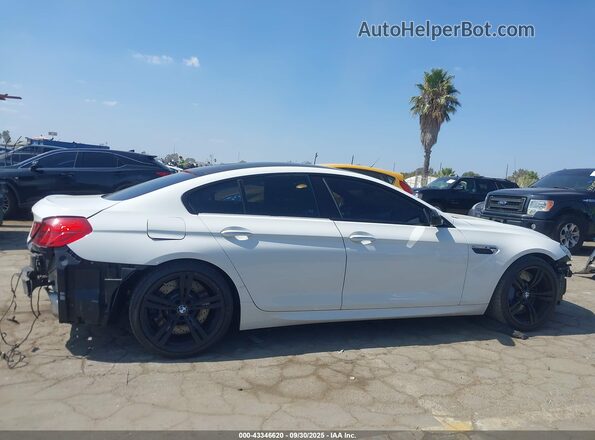 WBS6E9C5XGGF92639 2016 BMW M6 Белый Панорамный вид салона 360°