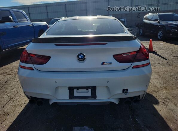 WBS6J9C56GD934498 2016 BMW M6 White Widok z tyłu