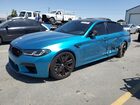 2021 Bmw M5 Turquoise vin: WBS83CH08MCF84650