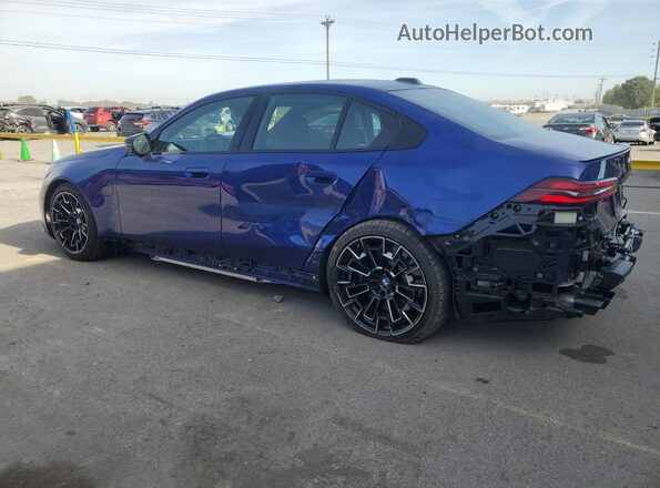 WBS83FK02SCU89103 2025 BMW M5 Blue Trasero izquierdo