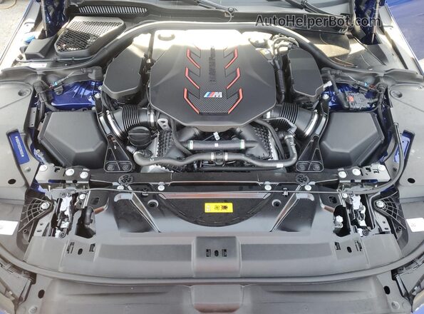 WBS83FK02SCU89103 2025 BMW M5 Blue Vista interior trasera