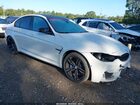 2017 Bmw M3 White vin: WBS8M9C38H5G85599