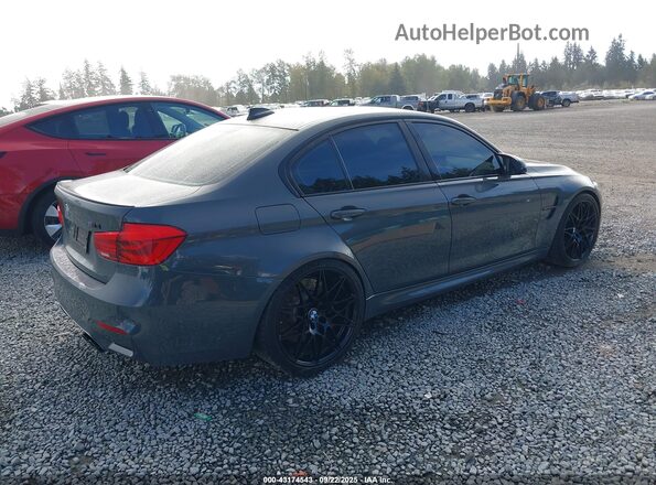 WBS8M9C59J5K99276 2018 BMW M3 Gray Rear right