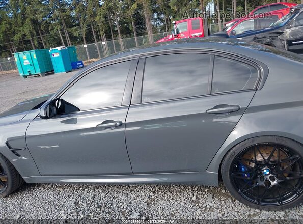 WBS8M9C59J5K99276 2018 BMW M3 Gray 