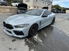 2023 Bmw M8 Silver vin: WBSAE0C09PCK95960