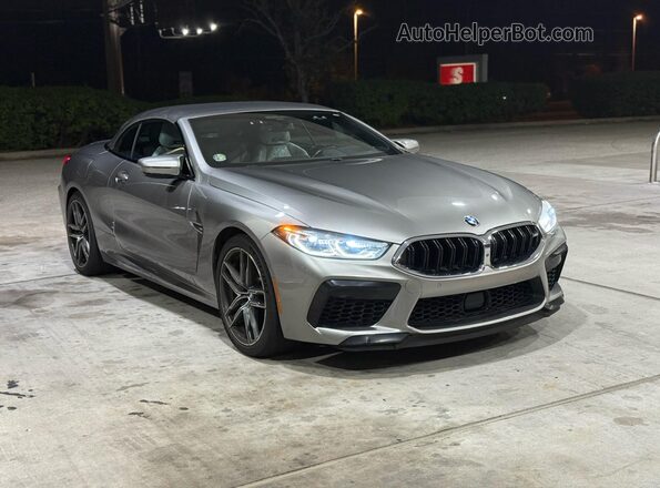 WBSDZ0C03LCD60543 2020 BMW M8 Gray Передня ліва чверть