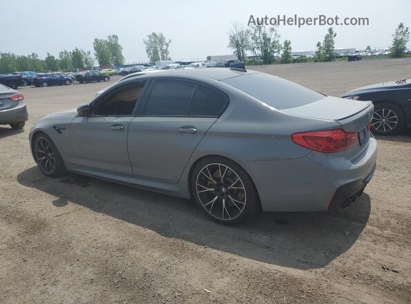 WBSJF0C50KB448216 2019 BMW M5 Серый Задняя левая четверть