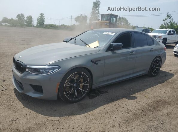 WBSJF0C50KB448216 2019 BMW M5 Серый Передняя левая четверть