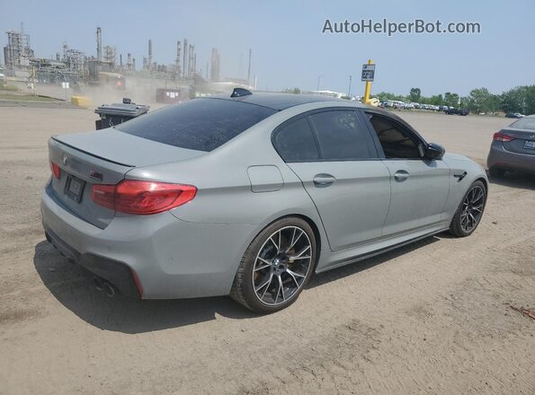 WBSJF0C50KB448216 2019 BMW M5 Серый Задняя правая четверть