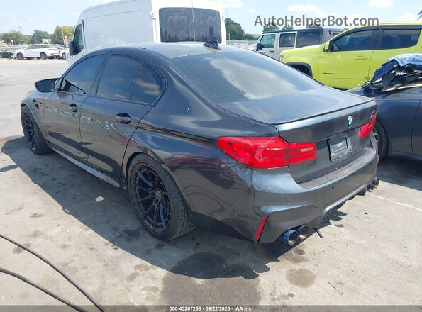 WBSJF0C51KB285334 2019 BMW M5 Gray Rear left