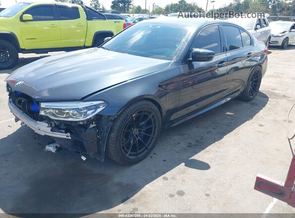WBSJF0C51KB285334 2019 BMW M5 Gray Front left