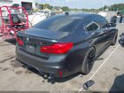 2019 Bmw M5 Competition Gray vin: WBSJF0C51KB285334