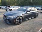 2018 Bmw M5 Black vin: WBSJF0C59JB283958