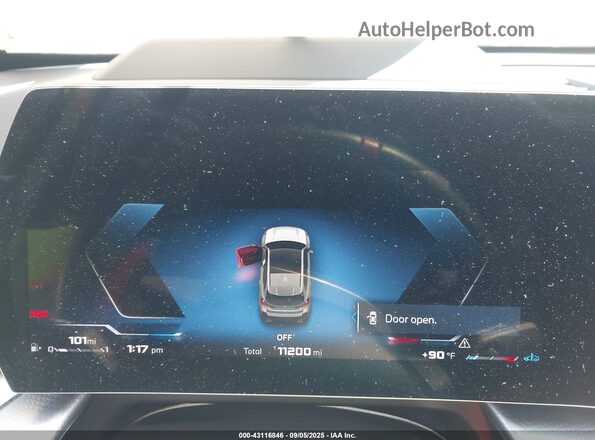 WBX13EF03S5115801 2025 BMW X1 Серый Вид задних сидений