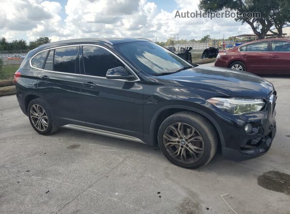 WBXHT3C39J5L29403 2018 BMW X1 Black წინა მარჯვენა