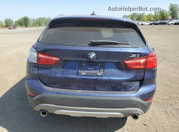 WBXHT3C3XJ5F93037 2018 BMW X1 Blue უკანა ხედი