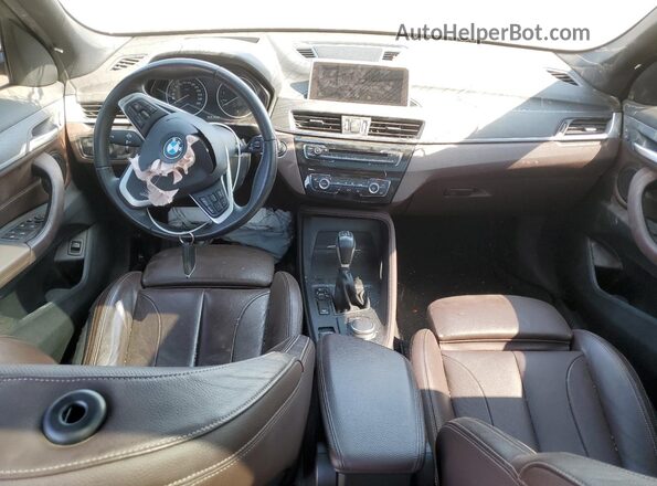 WBXHT3C3XJ5F93037 2018 BMW X1 Blue წინა პანელის ხედი