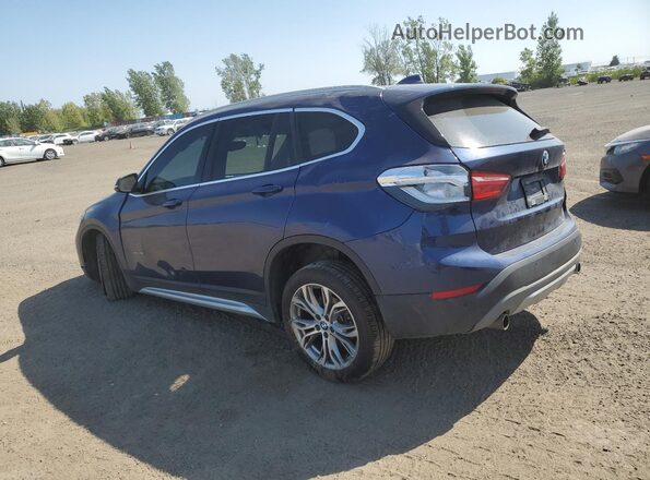 WBXHT3C3XJ5F93037 2018 BMW X1 Blue უკანა მარცხენა