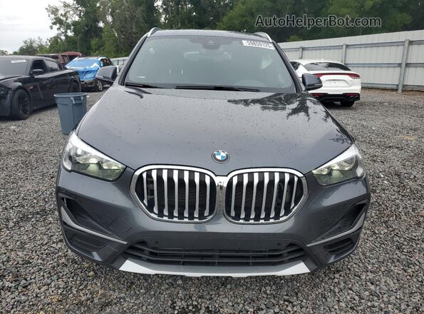 WBXJG9C06L5R70638 2020 BMW X1 Charcoal Դիմացի տեսք