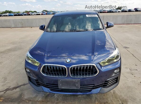 WBXYJ3C36JEP76714 2018 BMW X2 Blue Front view