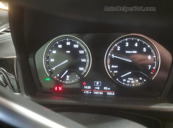 WBXYJ5C37JEF74155 2018 BMW X2 Черный Вид щитка приборов