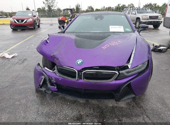 WBY2Z2C58GV675088 2016 BMW I8 Purple Widok z przodu