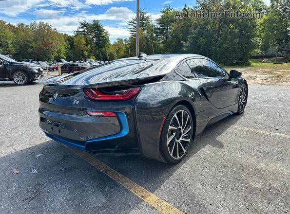 WBY2Z2C5XGV674864 2016 BMW I8 Черный Передняя правая четверть