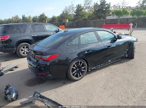 WBY33AW01NFN13164 2022 BMW I4 Черный Задняя правая четверть